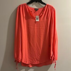 The Limited. Coral shirt. Large. NWT.
